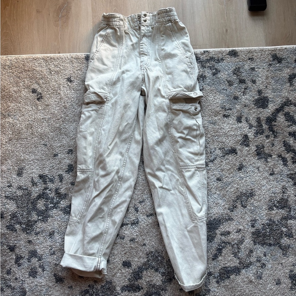 BDG Off-White Relaxed Skate Jeans - Picture 7 of 8